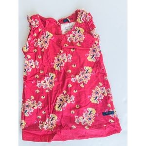 Little Shrimp 18-24 months Red Floral dress